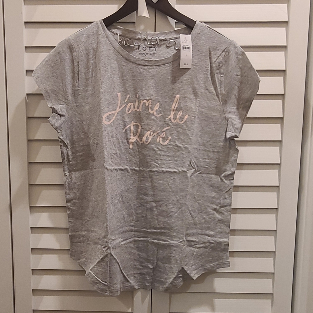 NWT Rosé Tee🥂